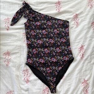 Frame Denim Floral Bodysuit - size XS